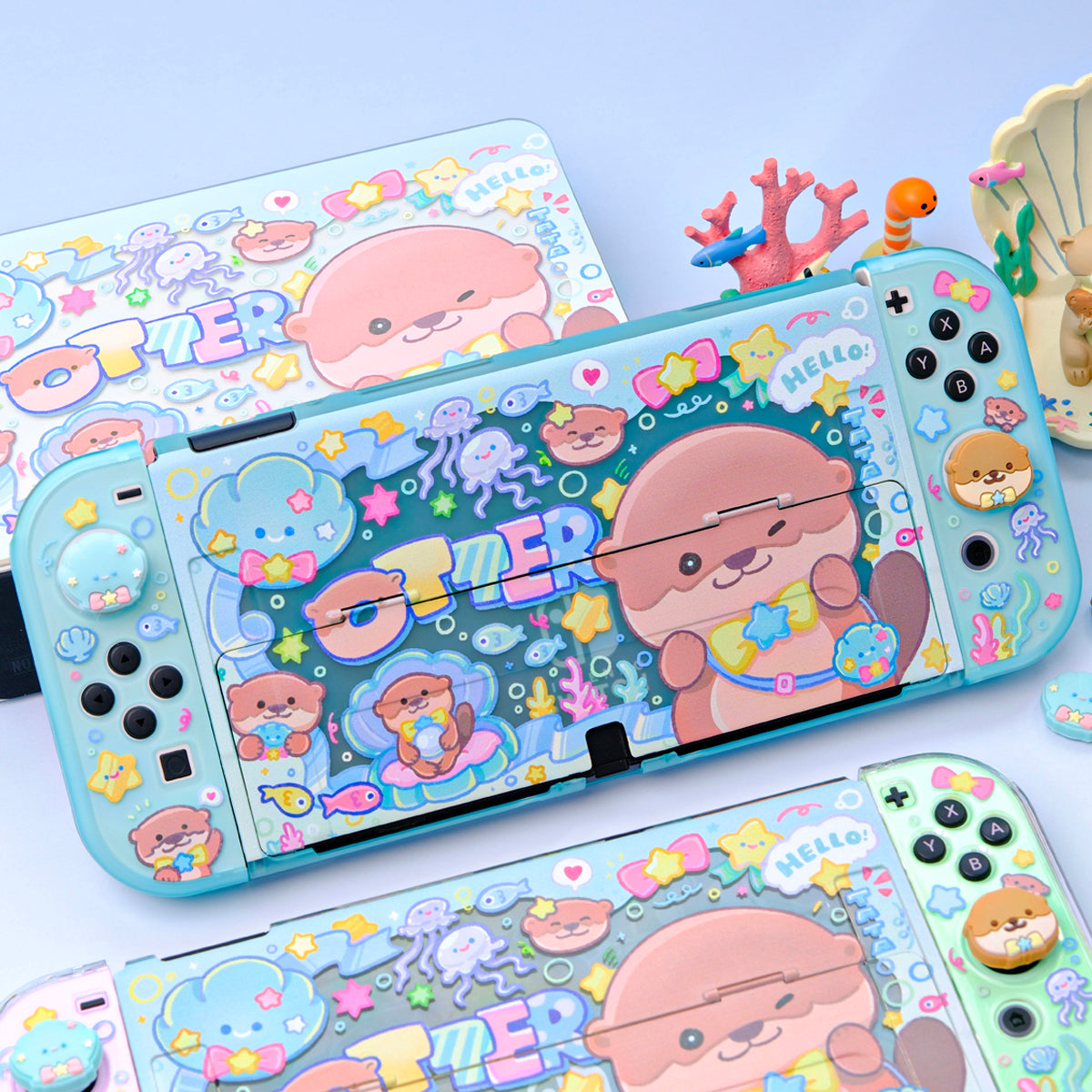 MistIsland Protective Case for Nintendo Switch - Otter Party