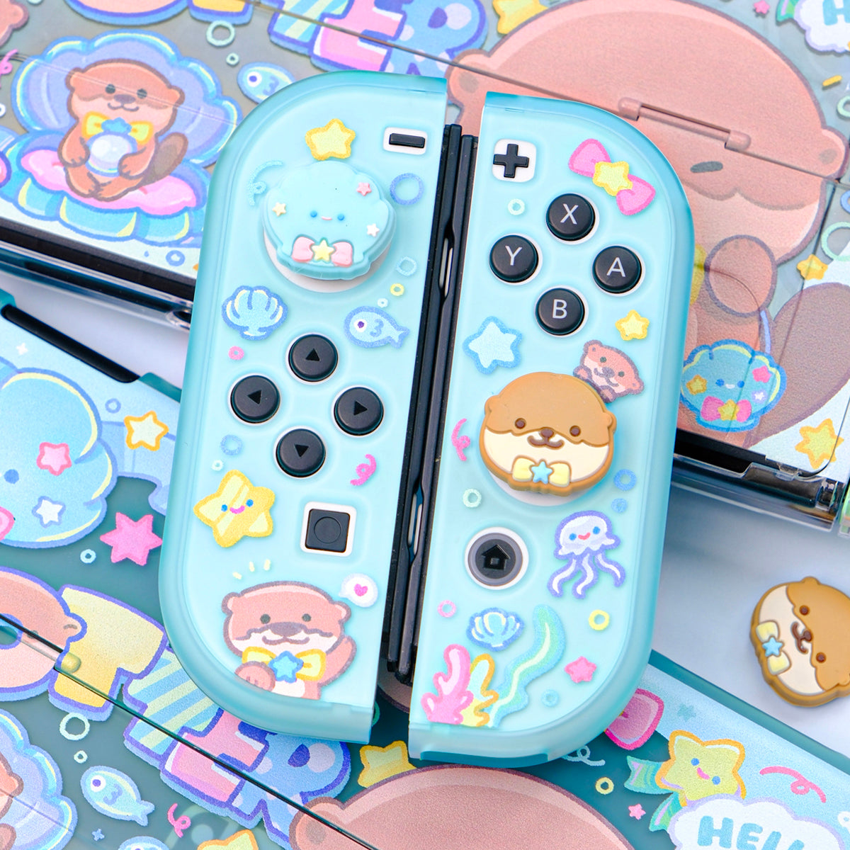 MistIsland Protective Case for Nintendo Switch - Otter Party