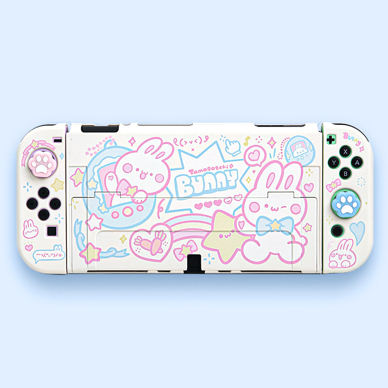 MistIsland Protective Case for Nintendo Switch - Bunny& Tamagochi