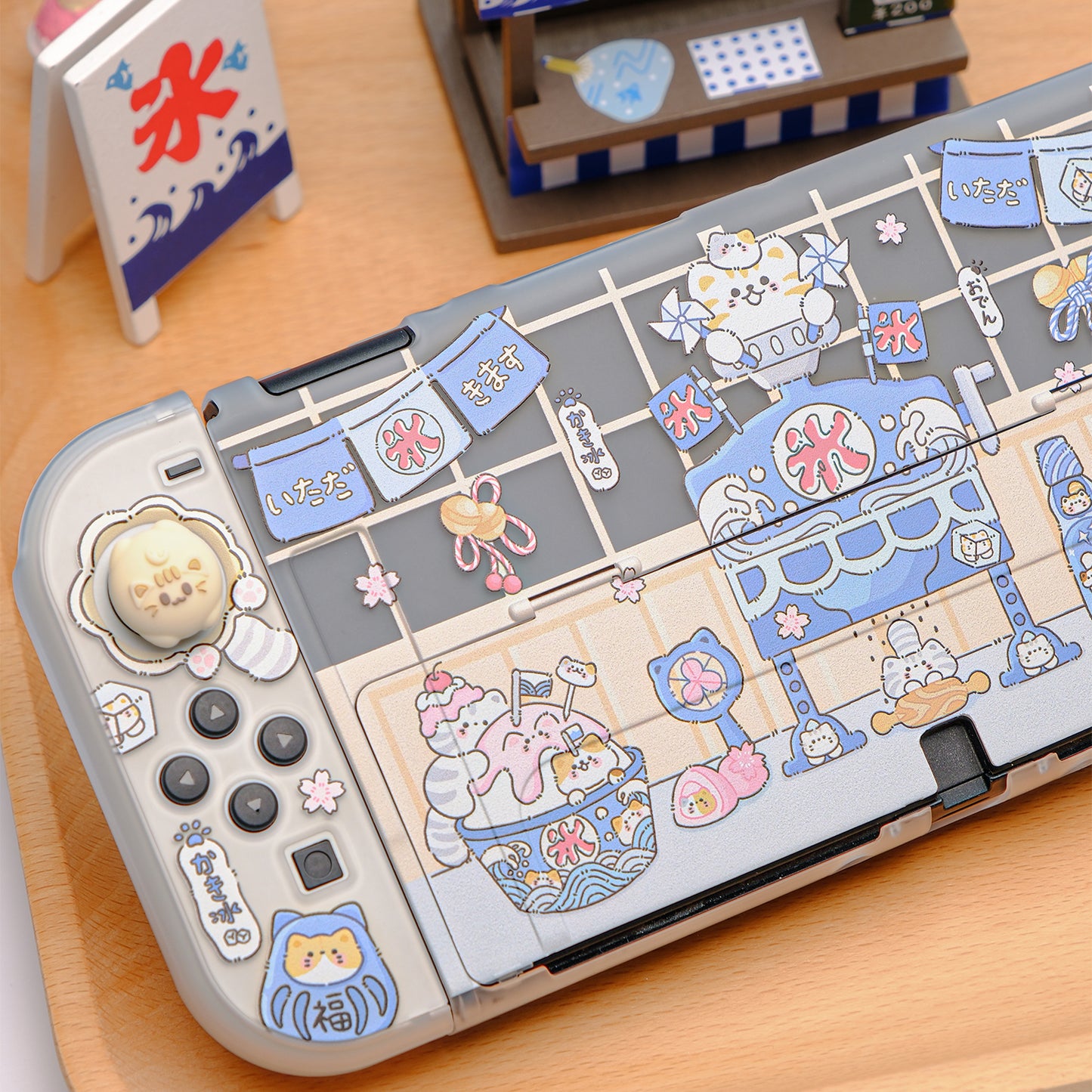 MistIsland Protective Case for Nintendo Switch - Ice Cat