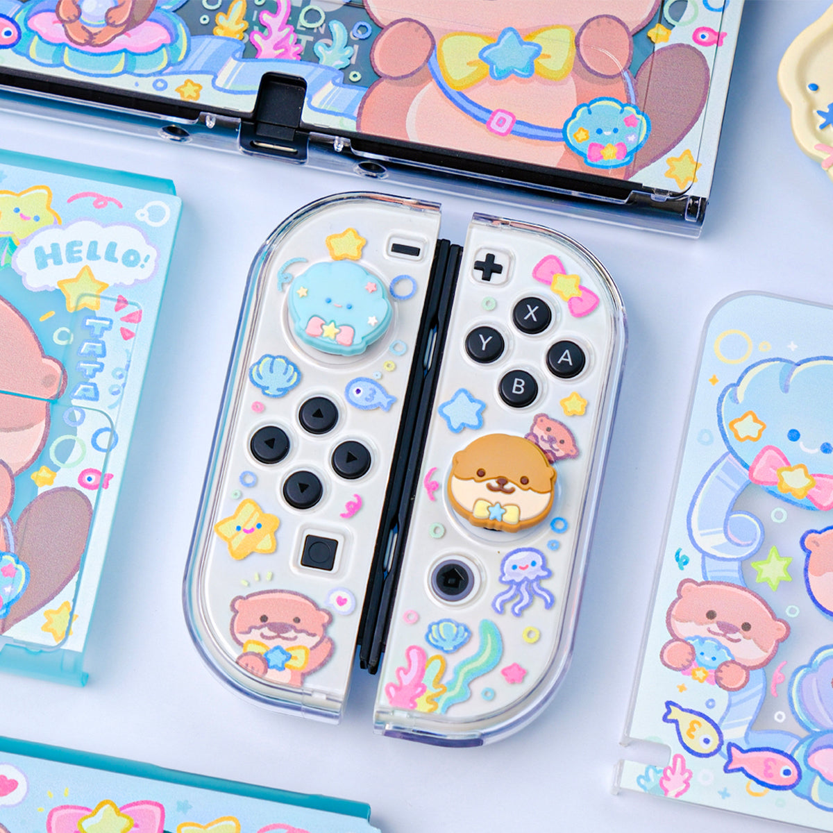 MistIsland Thumb Grips for Nintendo Switch