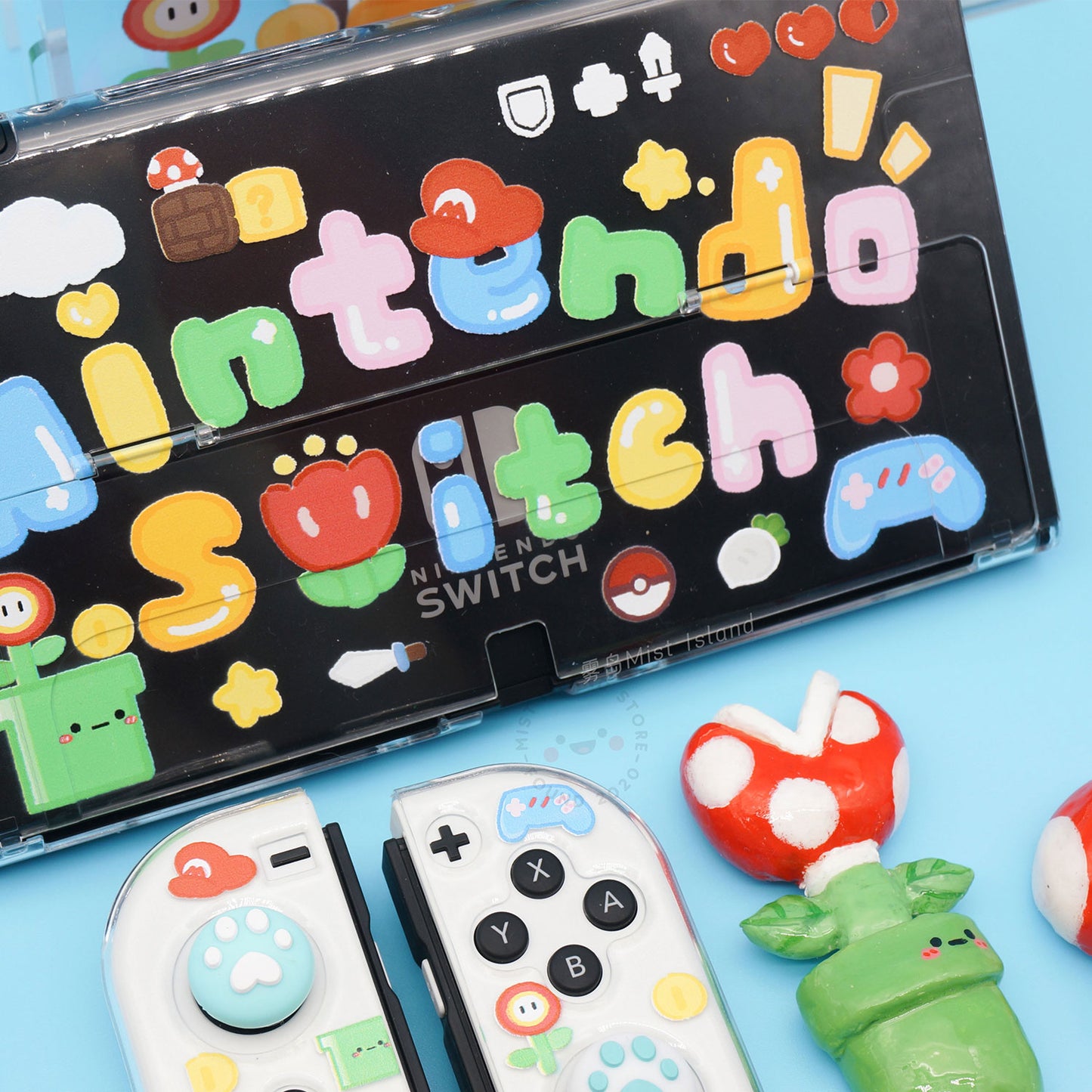 MistIsland Protective Case for Nintendo Switch - Comic Text