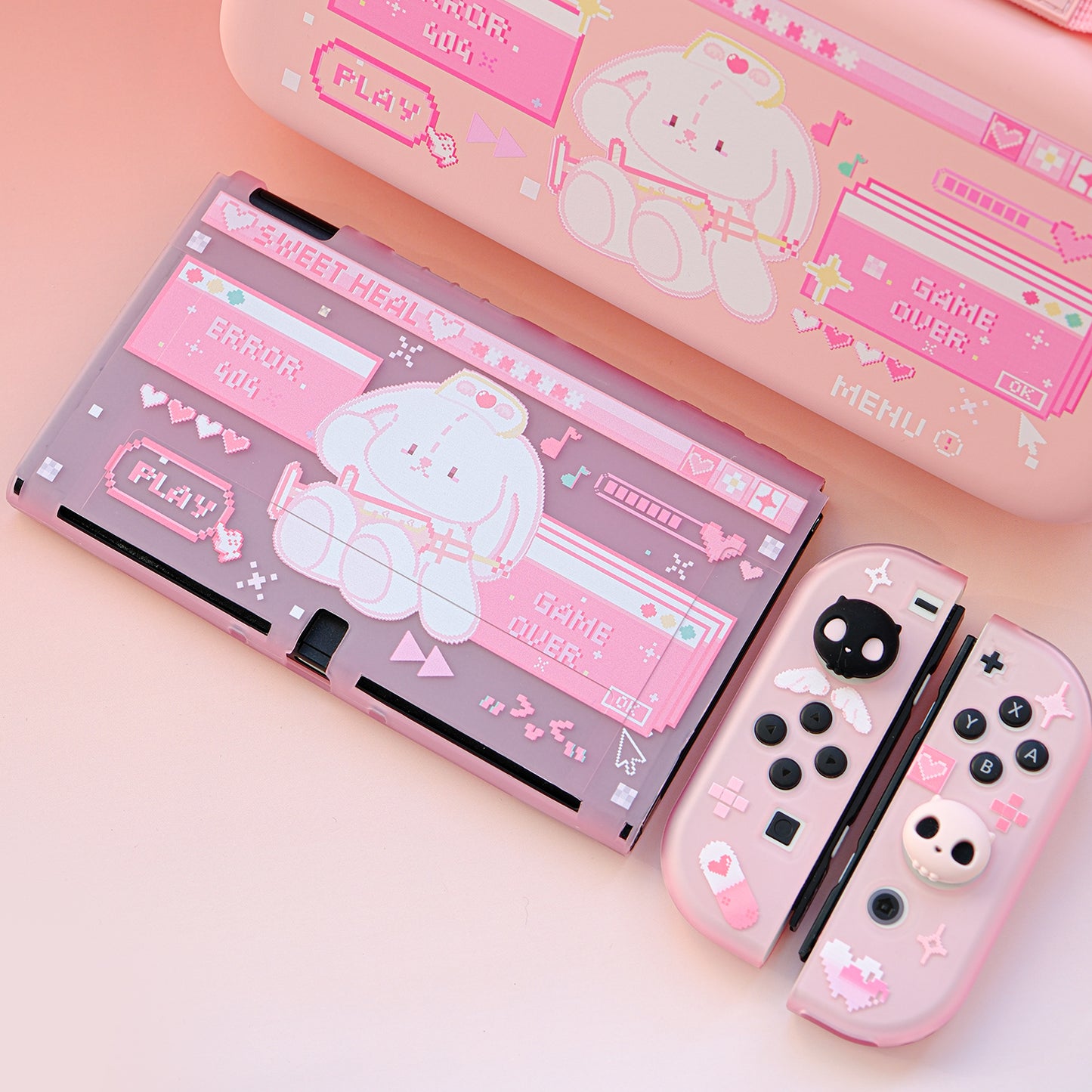 MistIsland Protective Case for Nintendo Switch - Pixel Bunny