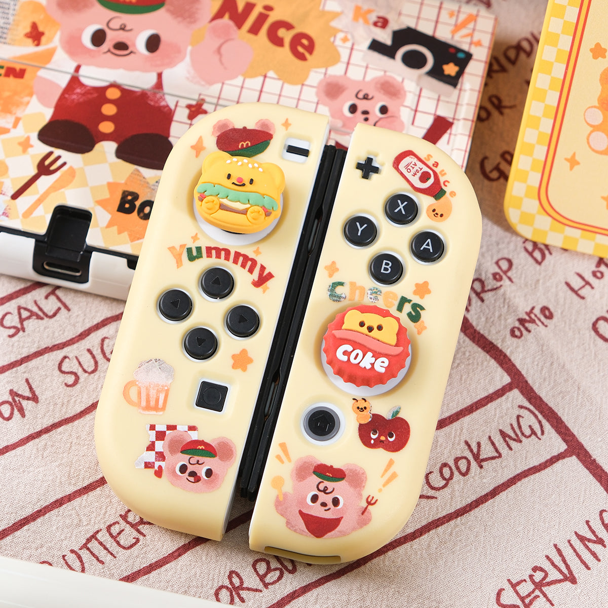 MistIsland Thumb Grips for Nintendo Switch