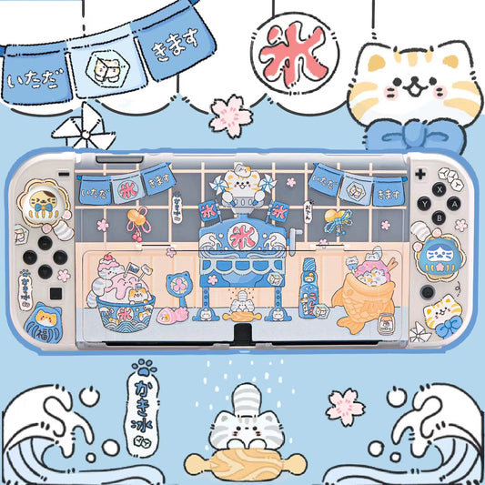 MistIsland Protective Case for Nintendo Switch - Ice Cat