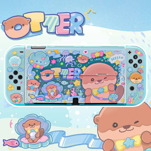 MistIsland Protective Case for Nintendo Switch - Otter Party